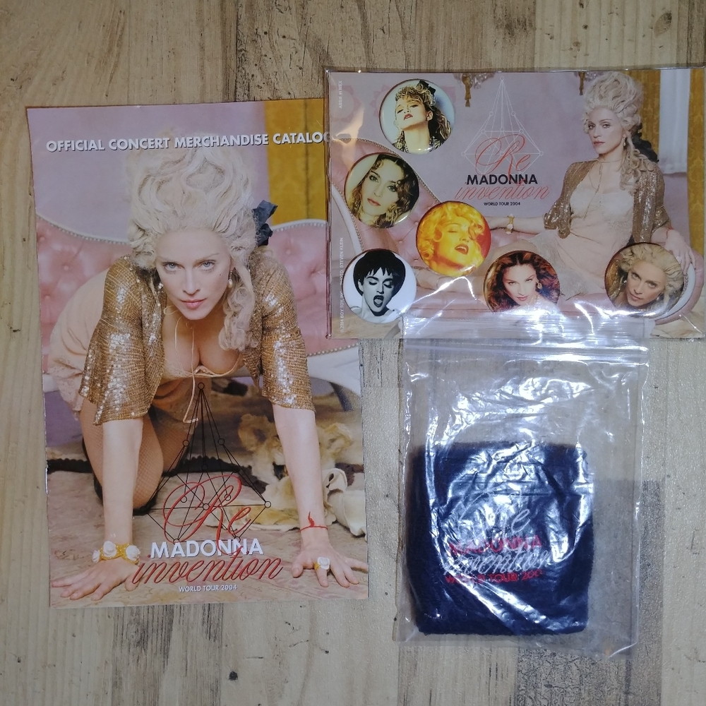 Madonna Official Reinvention Tour 2004 Merchandise